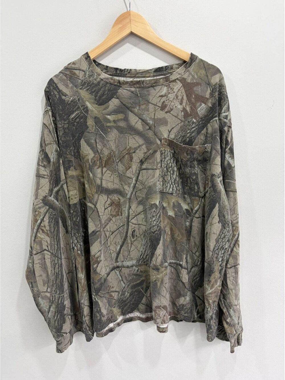 Vintage Camo Mossy Oaks Longsleeve Shirt real tree
